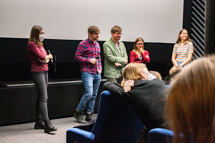 ATAFF organisers at The Visegrad Film Forum