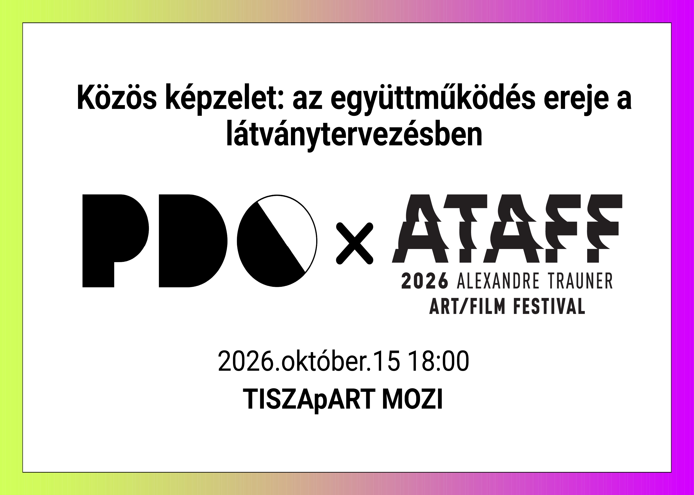 Közös képzelet: az együttműködés ereje a látványtervezésben